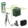Bosch Kreuzlinien-Laser UniversalLevel 360 Premium-Set, Stativ TT 150, Universalklemme