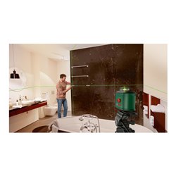 Bosch Kreuzlinien-Laser UniversalLevel 360 Premium-Set, Stativ TT 150, Universalklemme