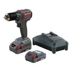 Ingersoll Rand Kompakt Akku-Bohrschrauber D3141 20V mit Akkus und Ladegerät (D3141-K22-EU)