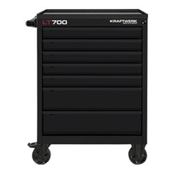 Kraftwerk Werkstattwagen LT 700 «BLACK LINE» mit 7 Schubladen