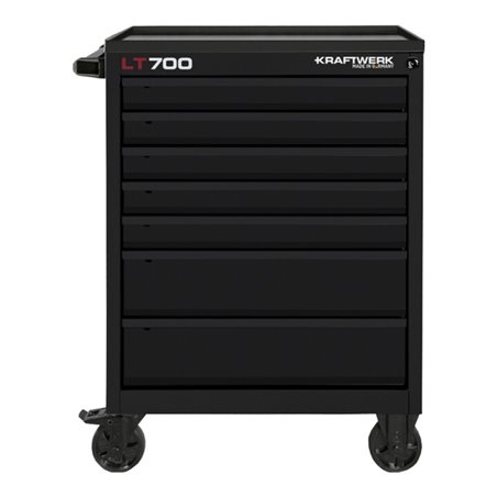 Kraftwerk Werkstattwagen LT 700 «BLACK LINE» mit 7 Schubladen