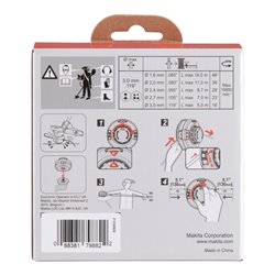 Makita 2-Fadenkopf Tap&Go 2,7 mm 1911Y2-9