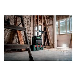 Metabo Akku-Baustellenradio RC 12-18 32W BT DAB+ (600779850) mit Akku-Ladefunktion, Karton