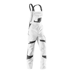 Kübler ActiviQ Latzhose 3250 weiß/anthrazit