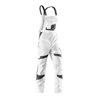 Kübler ActiviQ Latzhose 3250 weiß/anthrazit
