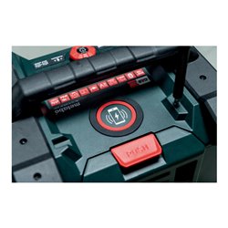 Metabo Akku-Baustellenradio RC 12-18 32W BT DAB+ (600779850) mit Akku-Ladefunktion, Karton