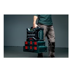 Metabo Akku-Baustellenradio RC 12-18 32W BT DAB+ (600779850) mit Akku-Ladefunktion, Karton