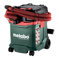 Metabo Akku-Nass-/Trockensauger AS 36-18 H 30 PC-CC (602075850) mit manueller Filterabreinigung und CordlessControl