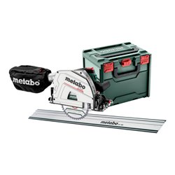 Metabo Tauchkreissäge KT 66 BL (691219000) mit Führungsschiene FS 160, metaBOX 340
