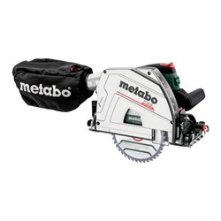 Metabo Tauchkreissäge KT 66 BL (691219000) mit Führungsschiene FS 160, metaBOX 340
