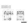 Metabo Akku-Nass-/Trockensauger AS 36-18 M 30 PC-CC (602074850) mit manueller Filterabreinigung und CordlessControl