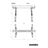 Metabo Arbeitsbock-Set MAB 82 (626990000)