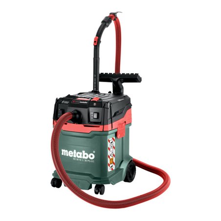 Metabo Akku-Nass-/Trockensauger AS 36-18 L 30 PC-CC (602073850) mit manueller Filterabreinigung und CordlessControl