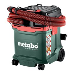 Metabo Akku-Nass-/Trockensauger AS 36-18 L 30 PC-CC (602073850) mit manueller Filterabreinigung und CordlessControl