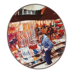 Moravia Beobachtungsspiegel DETEKTIV aus Acrylglas rund