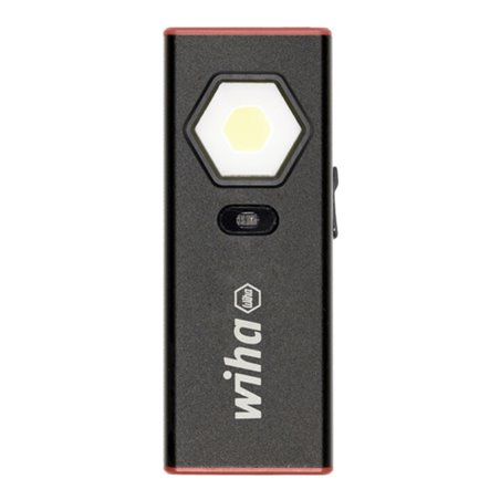 Wiha Handleuchte 1.200 lm, mit On-/Off Sensor, Handlampe mit Dimmfunktion, Akku LED Handleuchte, USB-C aufladbar, 10 h Leuchtdau
