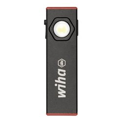 Wiha Handleuchte 800 lm, 5 Leuchtmodi, Werkstattlampe aufladbar, Akku LED Taschenlampe super hell, Arbeitsleuchte, USB-C aufladb