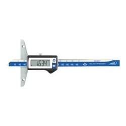 Helios Preisser Digitaler Tiefenmessschieber IP 67, 150 mm, Brückenlänge 100 mm