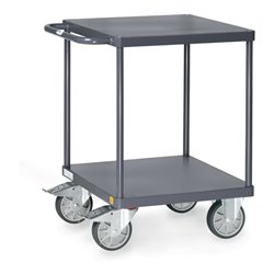 Fetra ESD-Tischwagen 9496B - Stahlbl.-Plattformen bündig