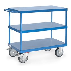 Fetra Tischwagen 2420B - Stahlblech-Plattformen bündig