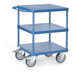 Fetra Tischwagen 2416B - Stahlblech-Plattformen bündig
