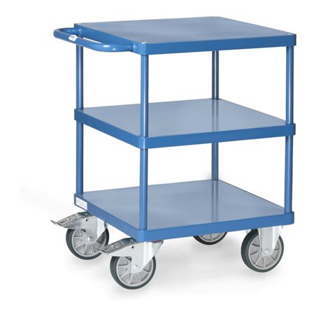 Fetra Tischwagen 2416B - Stahlblech-Plattformen bündig