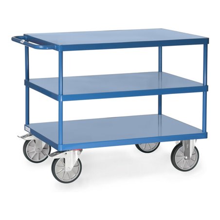 Fetra Tischwagen 2422B - Stahlblech-Plattformen bündig
