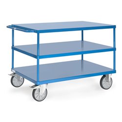 Fetra Tischwagen 2423B - Stahlblech-Plattformen bündig
