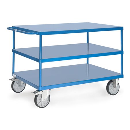 Fetra Tischwagen 2423B - Stahlblech-Plattformen bündig