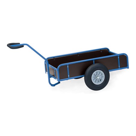 fetra Handwagen mit Kasten 4109L, Tragkraft 400kg Luft-Bereifung
