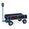 fetra Handwagen 4124L, Tragkraft 400kg Luft-Bereifung