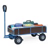 fetra Handwagen 4124L, Tragkraft 400kg Luft-Bereifung