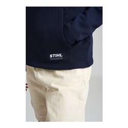 STIHL Hoodie Gr. XXL WOVEN HOOD Blau