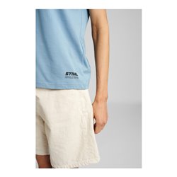 STIHL T-Shirt Gr. XS Damen SUSTAINABLE BASIC Blau