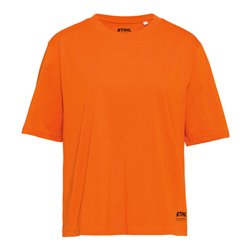 STIHL T-Shirt Gr. L Damen SUSTAINABLE BOXY Orange