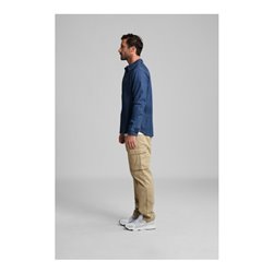 STIHL Hemd Gr. M DENIM CONTRA Blau