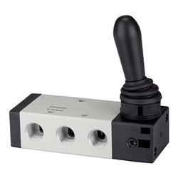 RIEGLER 5/3-Wegeventil Handbetätigung