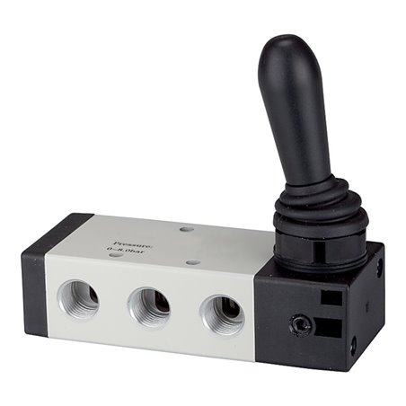 RIEGLER 5/3-Wegeventil Handbetätigung