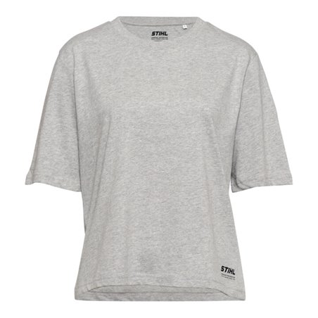 STIHL T-Shirt Gr. XS Damen SUSTAINABLE BOXY Grau