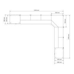 BGS Schrankwand-System, Werkstatt, Holz, 8 Module