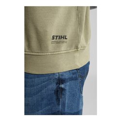 STIHL Sweatshirt Gr. XXL GARMENT DYE Grün