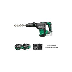 HiKOKI Akku-Bohr- und Meißelhammer (SDS-max) DH3640DA (4,0 Ah) (Transportkoffer)