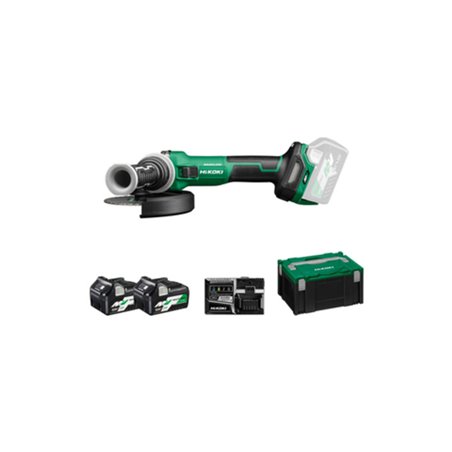 HiKOKI Akku-Winkelschleifer G3615DVE (2,5 Ah) (HSC III)