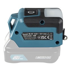 Makita LED-Akku-Taschenlampe CXT, max. 12V, 200 lm