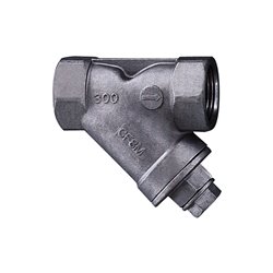 Schmutzfänger/ G 3/8aus Edelstahl DN 10 SW 1: 26