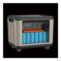 Power On Tools Powerstation Pro22 mit Feuerlöscheinheit  - 2.000W/1.500 Wh