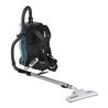 Makita Akku-Rucksackstaubsauger 40V max., 200 mbar, 6,0 l