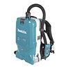 Makita Akku-Rucksackstaubsauger 40V max., 200 mbar, 6 l