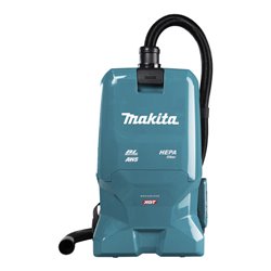 Makita Akku-Rucksackstaubsauger 40V max., 200 mbar, 6 l