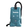 Makita Akku-Rucksackstaubsauger 40V max., 200 mbar, 6 l